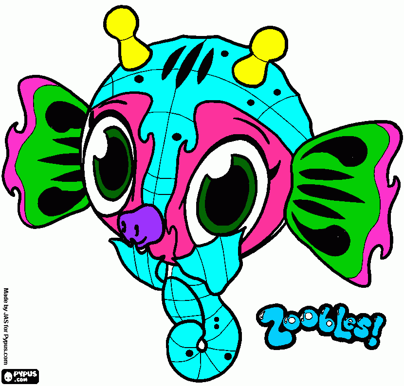 Omalovánka 1 2 ZUBLÍK JDE NESE PYTEL WINX JEN PRO SOPHINKU!