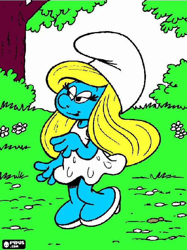 Omalovánka 2005šmoulinka