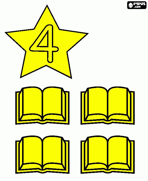 Omalovánka 4 kniški