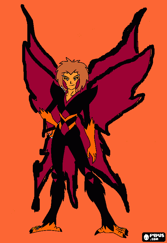 Omalovánka Adelka  gormit lavi a temnoty