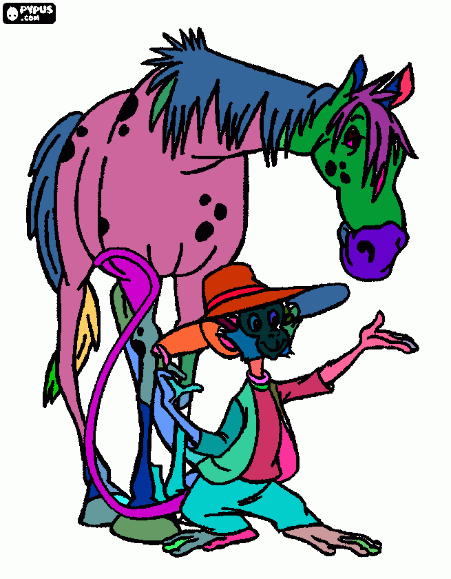 Omalovánka Alfred a Pan Nilson