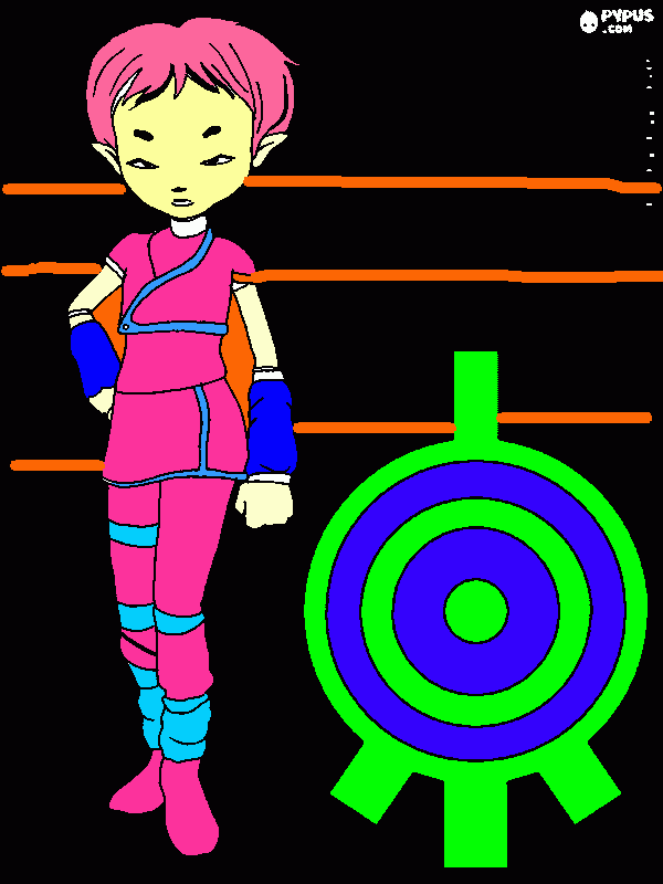 Omalovánka alita kod lyoco