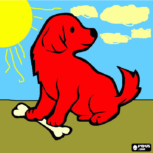 Omalovánka Amalcin pejsek