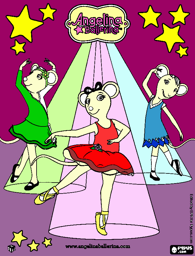 Omalovánka Angelina a kamošky