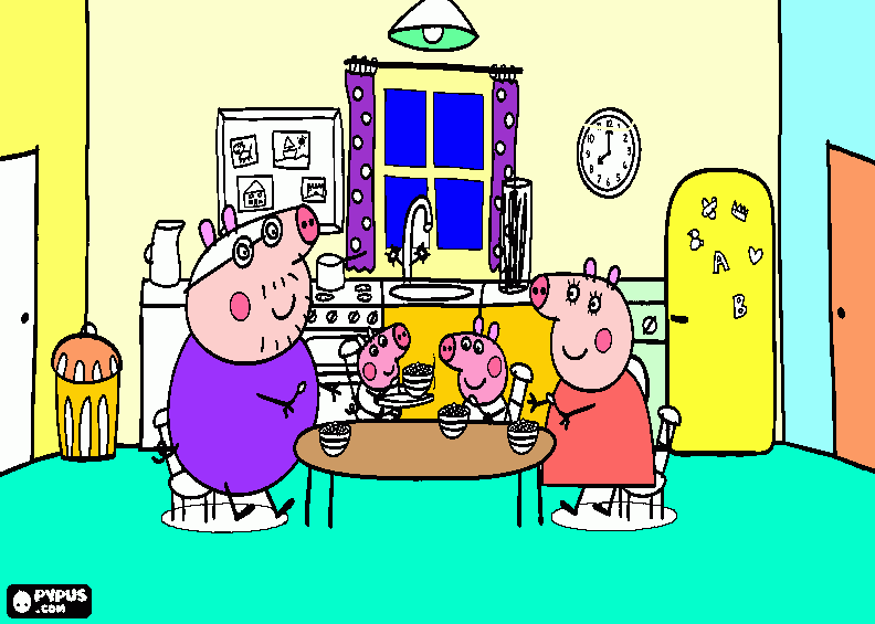 Omalovánka ani prasátko