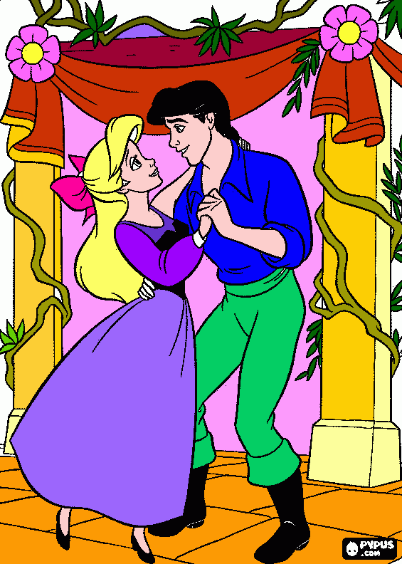 Omalovánka Ariel a jan