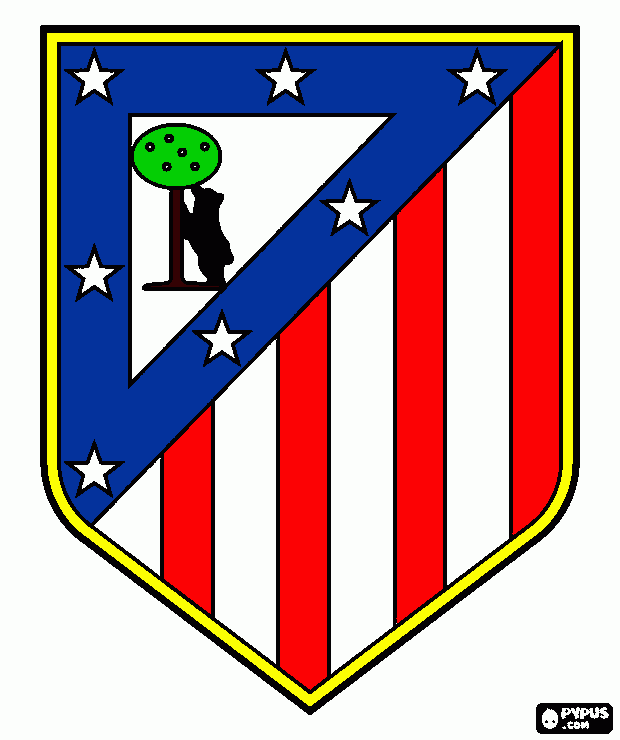 Omalovánka atletiko madrid