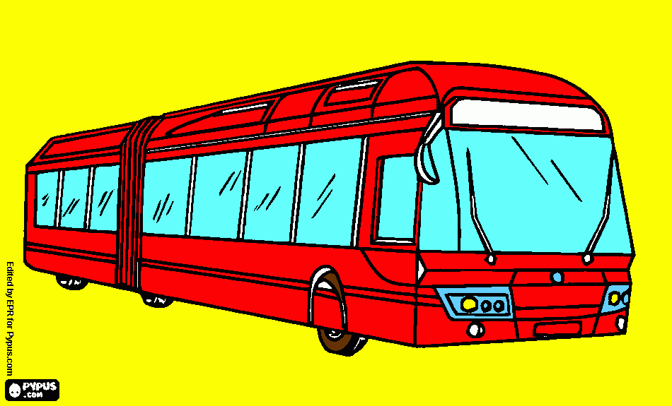 Omalovánka Autobus od Tomáška - 20.8.2014