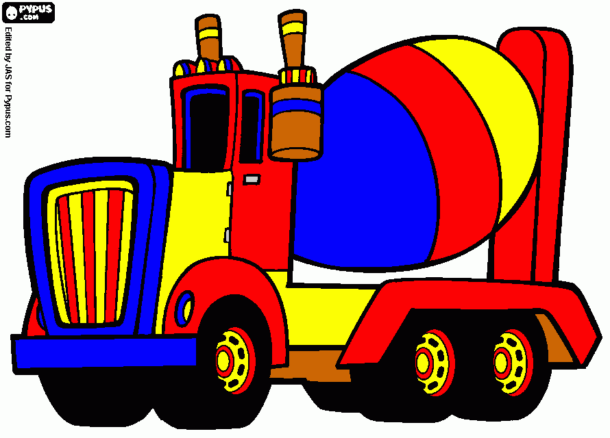 Omalovánka Automix barevný