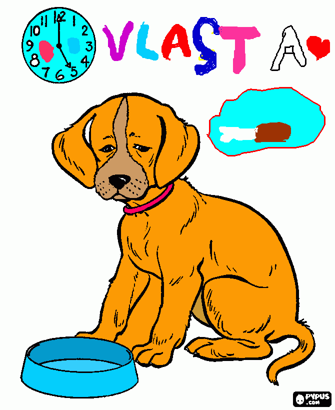 Omalovánka BABIČCE K SVÁTKU ŠTĚNĚ