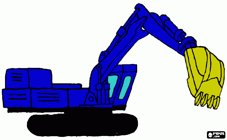 Omalovánka BAGR PASAK