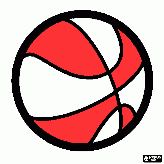 Omalovánka basket zeny