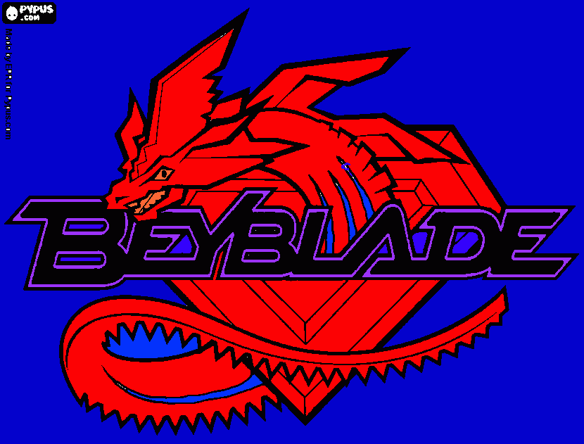 Omalovánka Beyblade