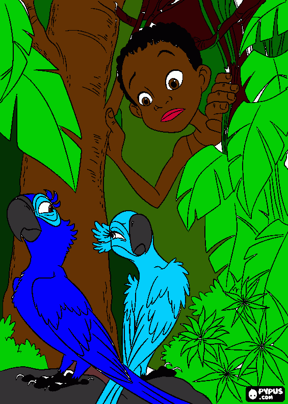 Omalovánka blu aperla