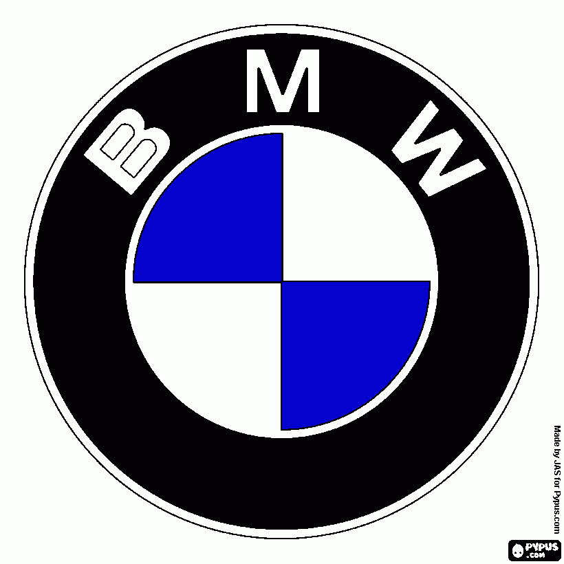 Omalovánka bmw