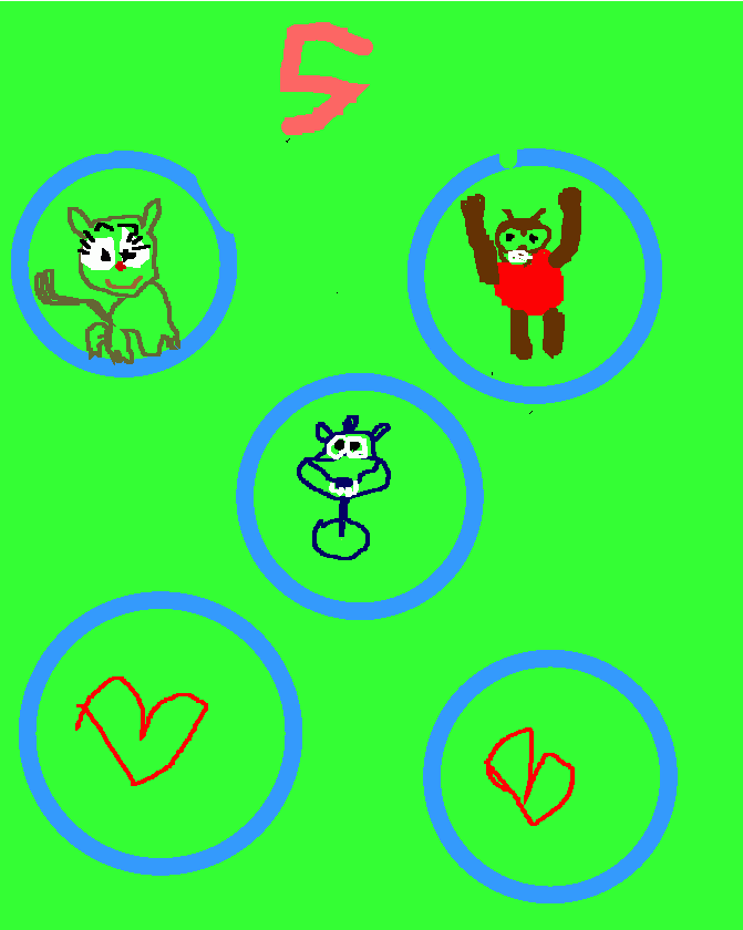 Omalovánka bobr, synek, kočička