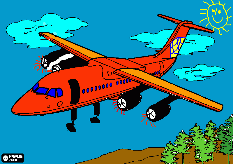 Omalovánka boening 757