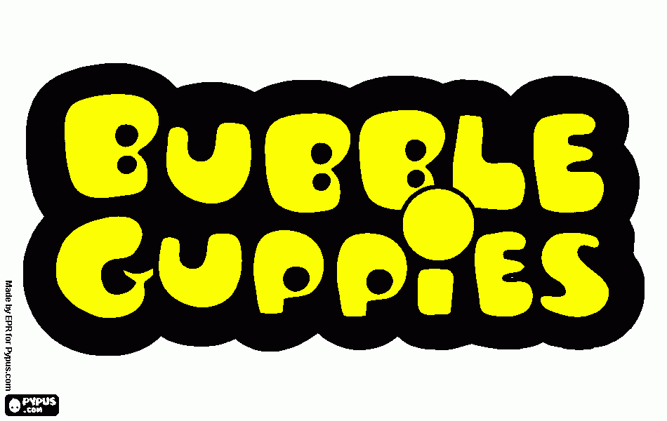 Omalovánka BUBBLE GIPPIES