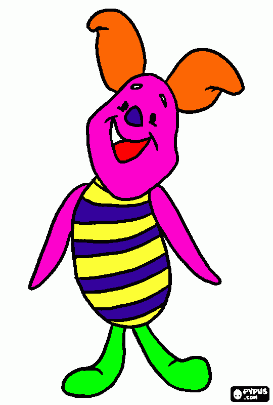 Omalovánka budulínek