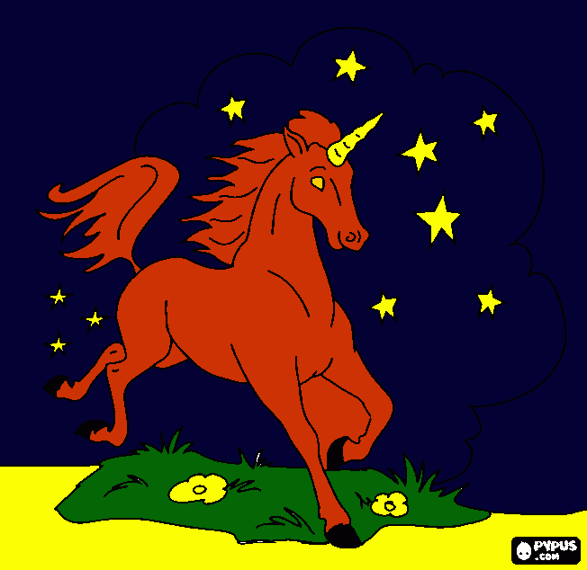 Omalovánka bábovka jednorožec na písku