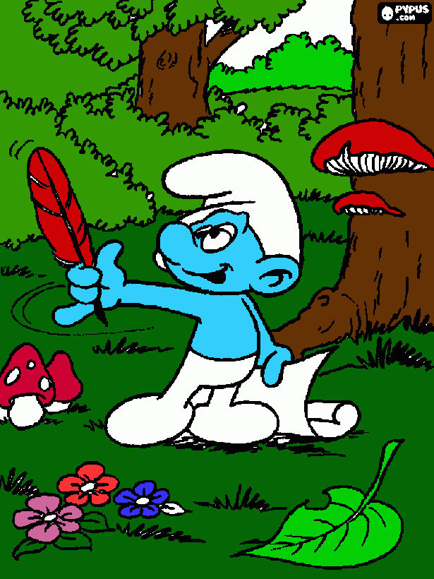 Omalovánka Básník