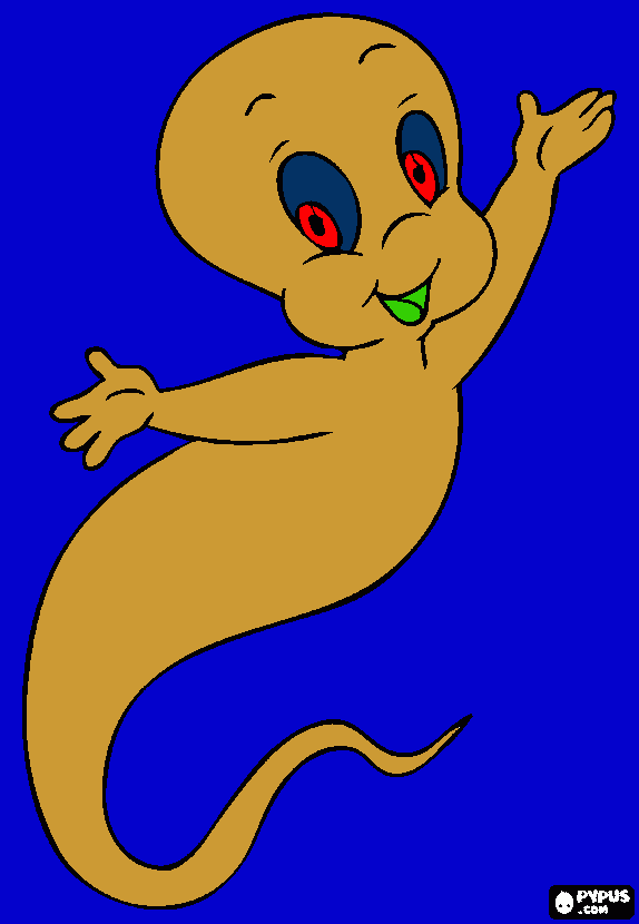 Omalovánka Casper pRATELSKY DUCH