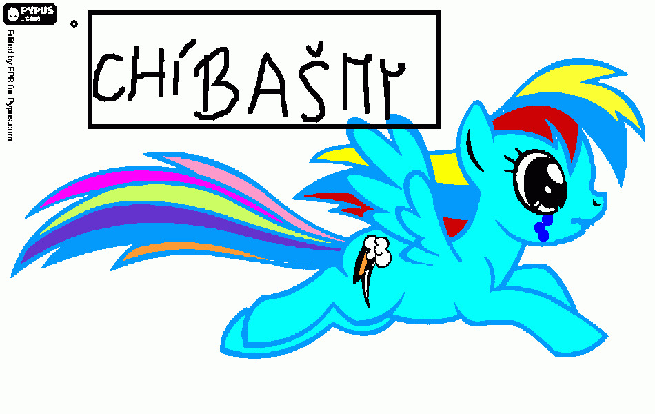 Omalovánka chibas mi teta tana moc mam tarada