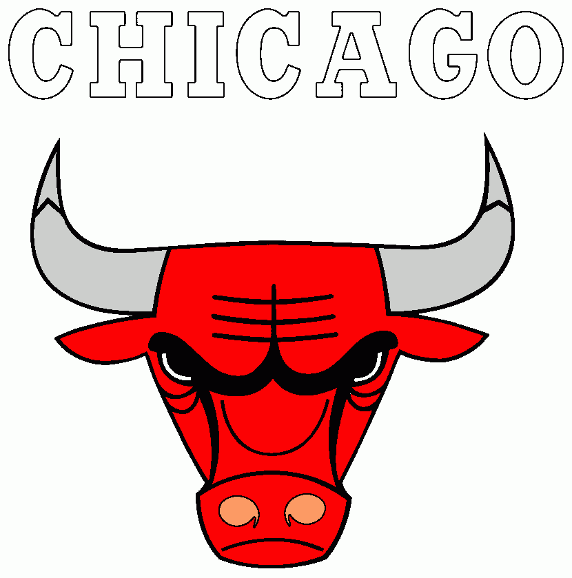 Omalovánka chicago bulls