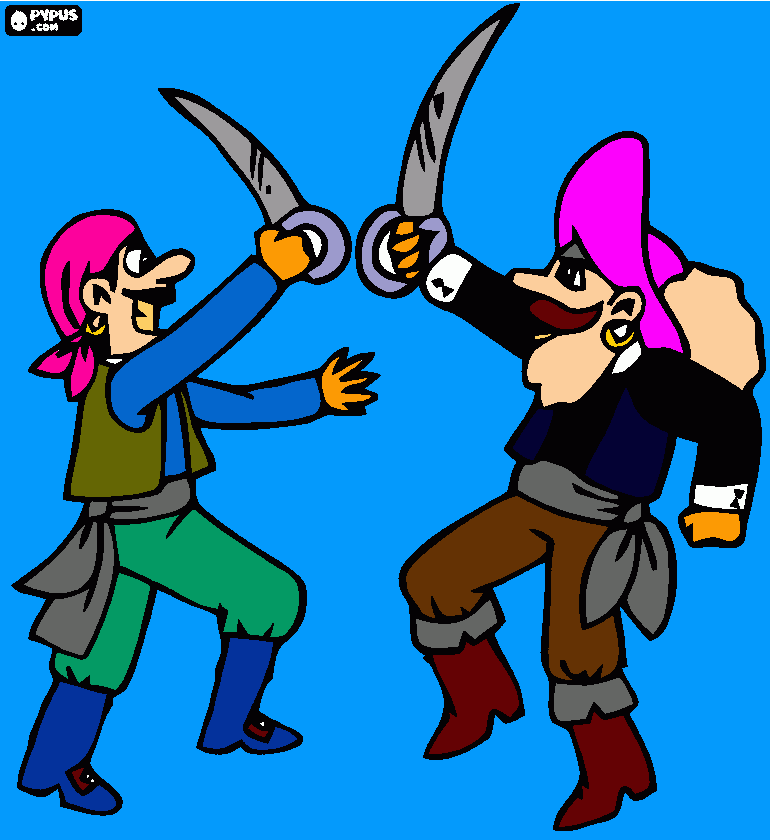 Omalovánka Chytré domy nemají senzor na piráty.