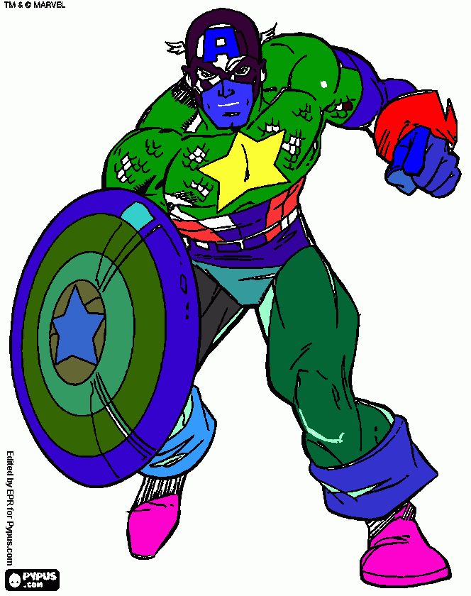 Omalovánka cp amerika