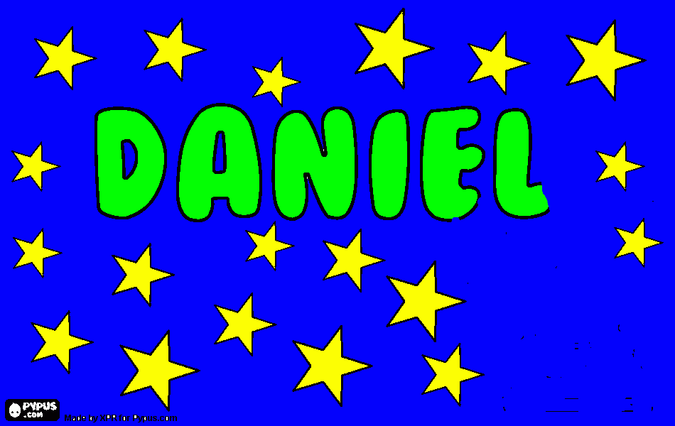 Omalovánka DANIEL