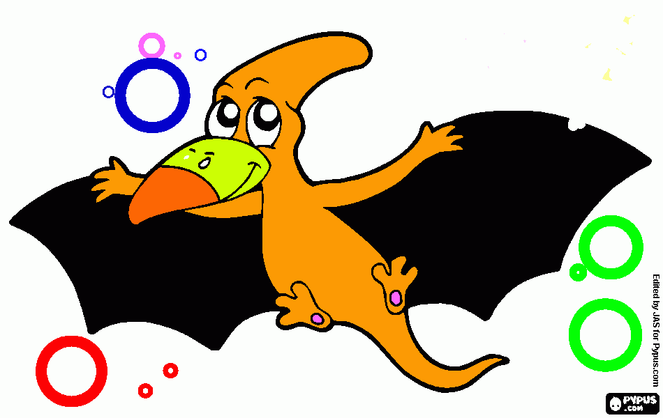 Omalovánka Dinnosaurus Kridelko