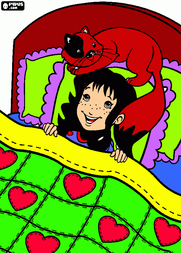 Omalovánka dobrou noc