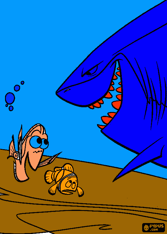 Omalovánka Dory, Merlin