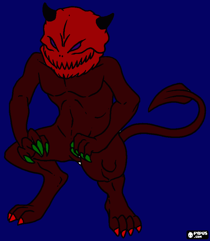 Omalovánka drakomuz