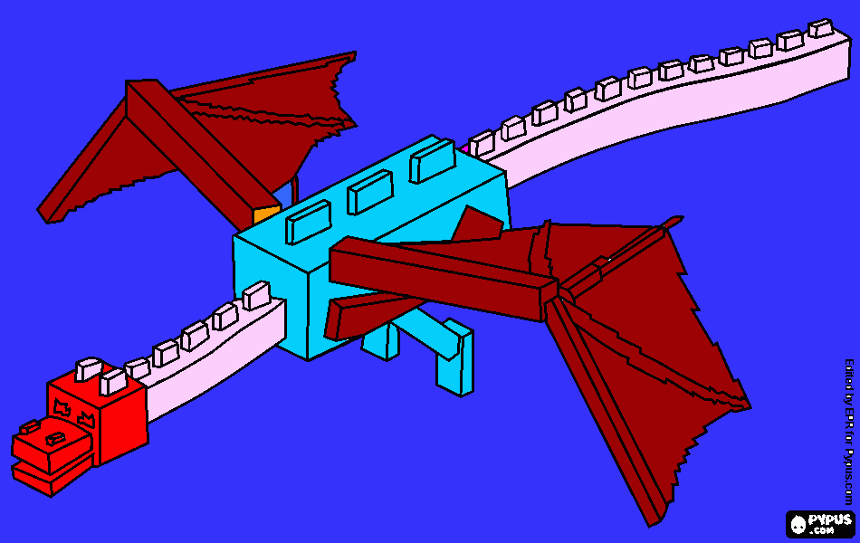 Omalovánka dračí princezna z lega