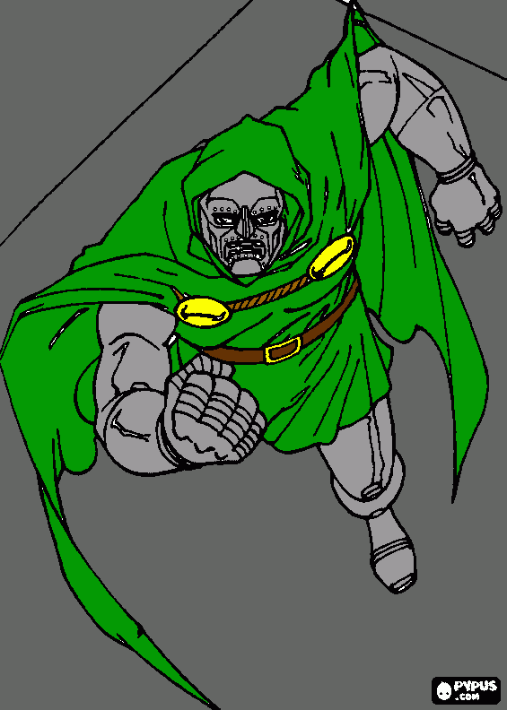Omalovánka dr.doom