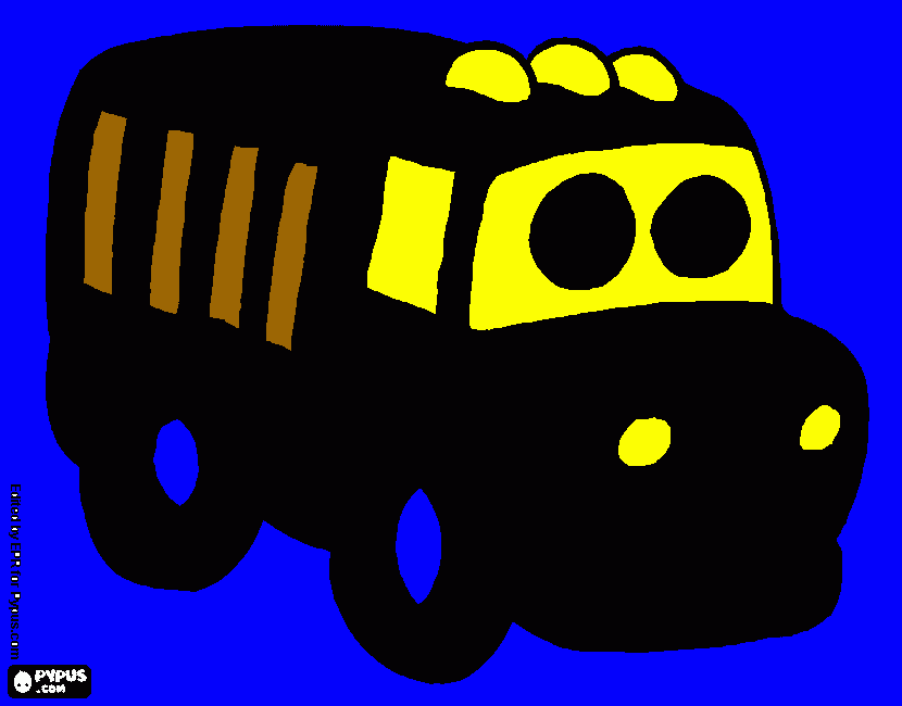 Omalovánka duch z aut hotweels