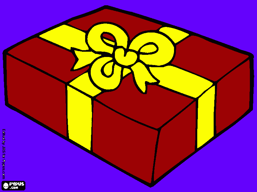 Omalovánka DÁREK A MAŠLE