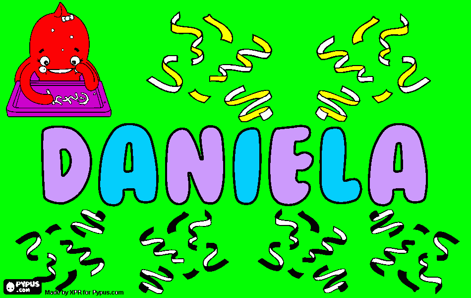 Omalovánka dívčí jméno