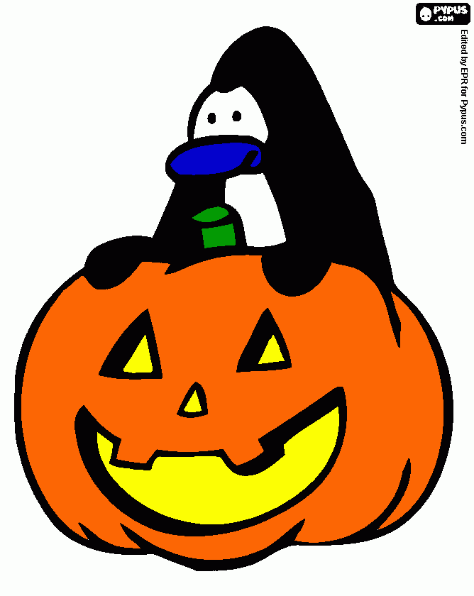 Omalovánka Dýně :)