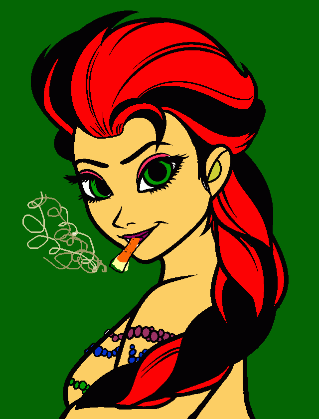 Omalovánka Elsa hulí