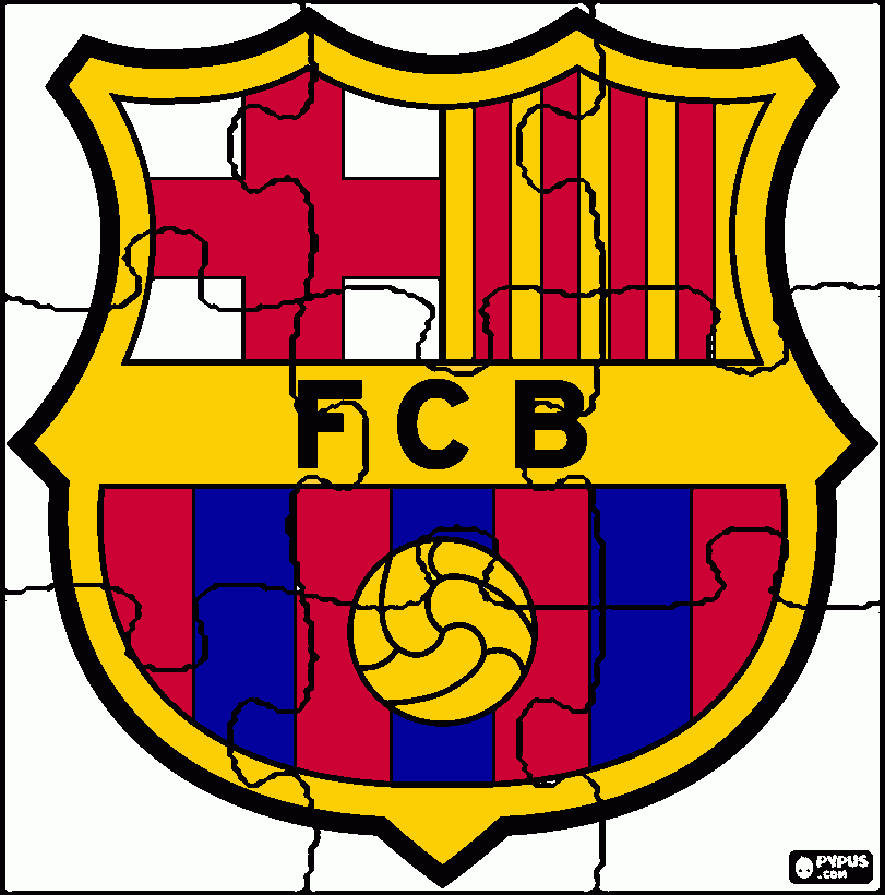 Omalovánka FC Barcelone od toma
