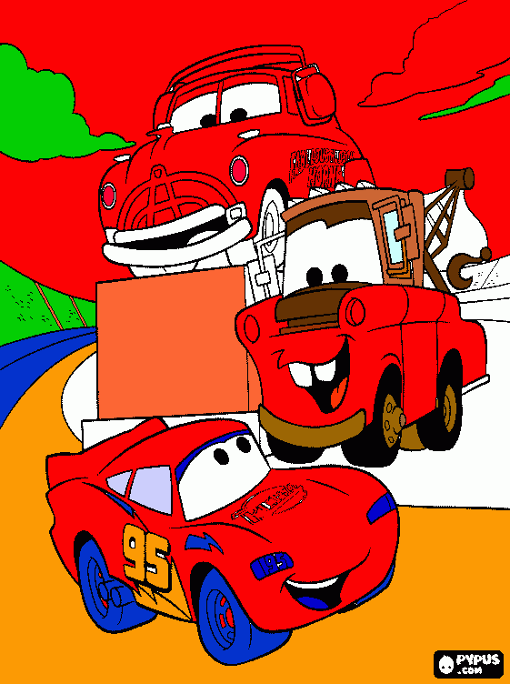 Omalovánka filípkův blesk, burák a doktor