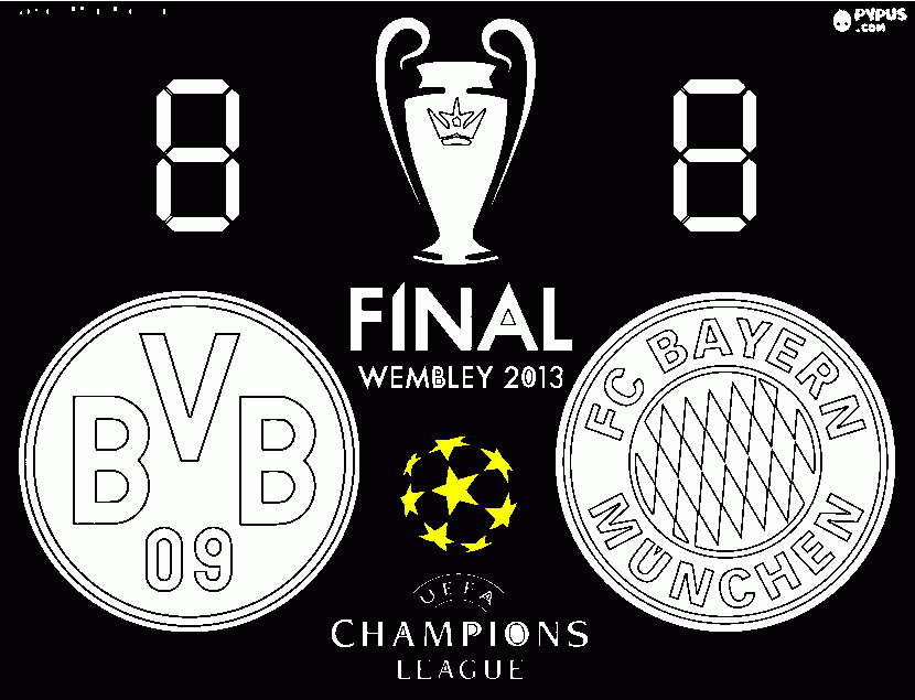 Omalovánka final ball