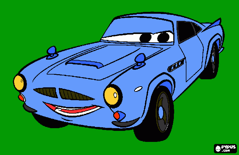 Omalovánka Finn Mc Missile