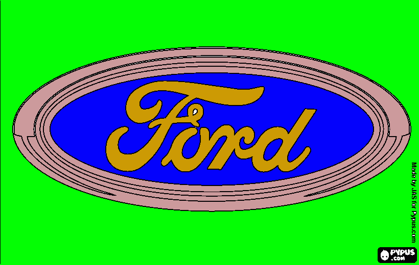 Omalovánka ford focus