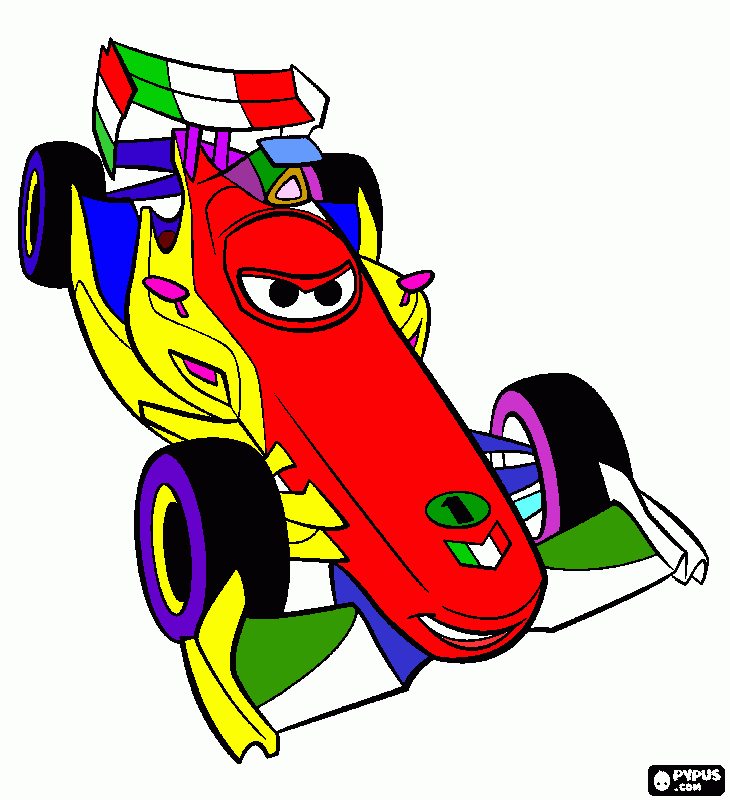 Omalovánka Frančesko Bernoulli