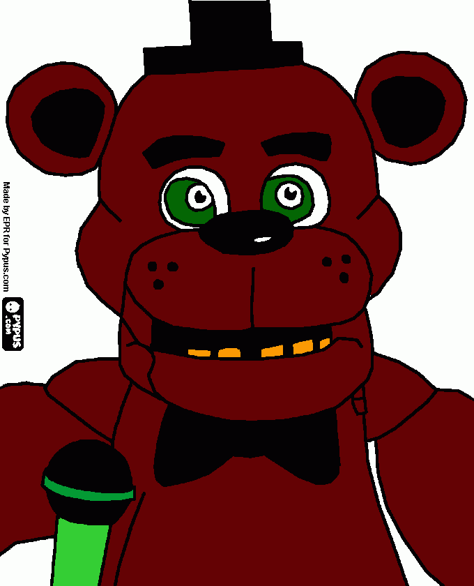 Omalovánka Freddy