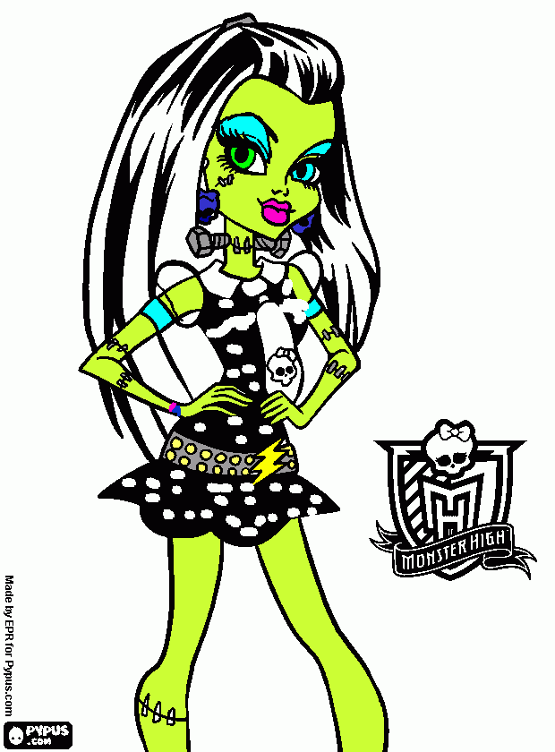 Omalovánka frenkie stein      vesela nikol